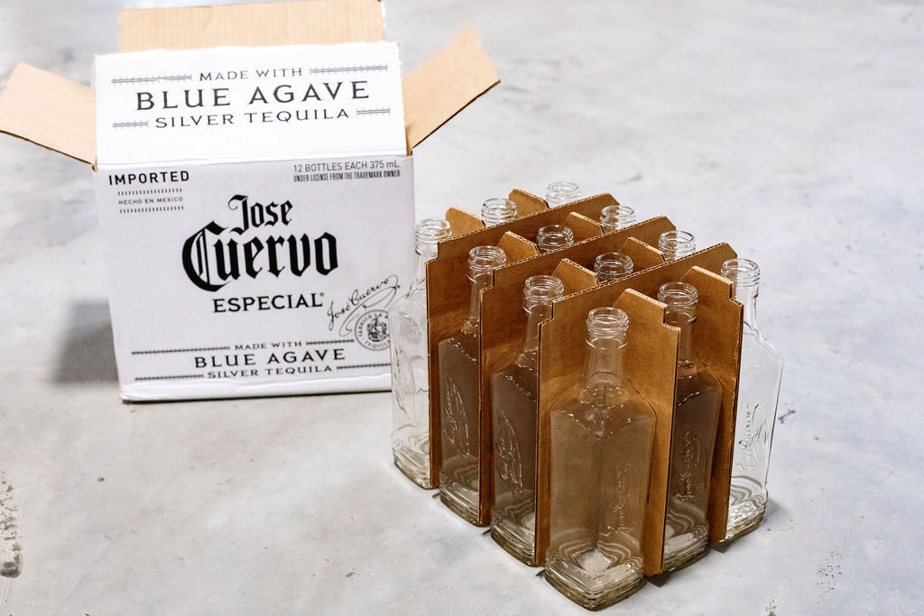 Jose Cuervo packaged with ColePak Partitions
